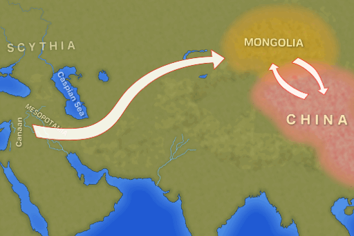 Turkic tribes’ appearance in Mongolia